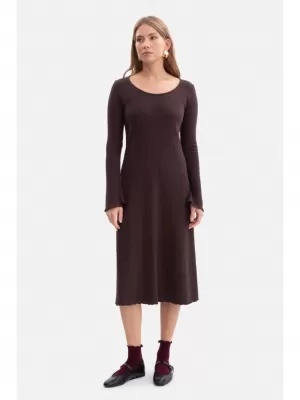 Kleid BEWEAR B308 DUNKLE SCHOKOLADE