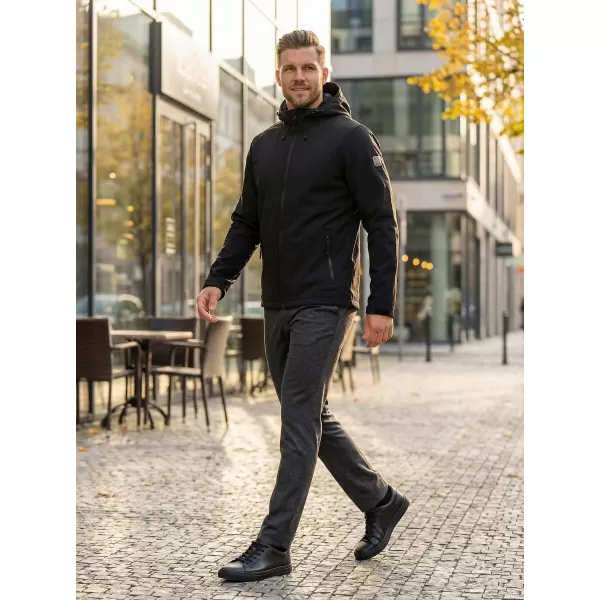  Herren -Softshelljacke ALTISPORT NEWET SCHWARZ 