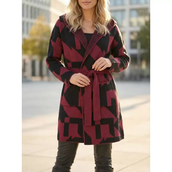  Damenpullover ALTISPORT GEMA BURGUND 