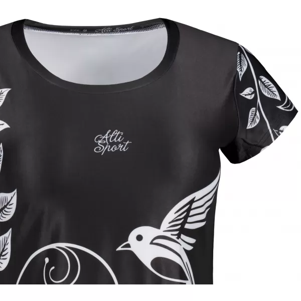 Damen Freizeitshirt Premium ALTISPORT VOJ/ALW106TR06 SCHWARZ 