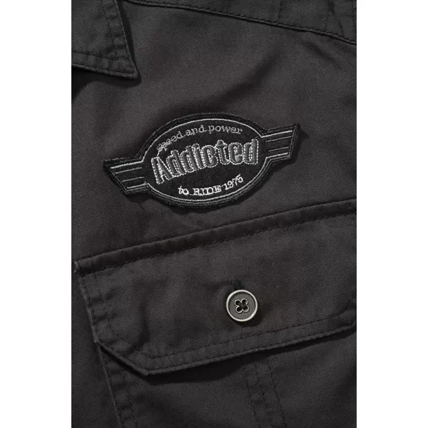  Hemd BRANDIT 4033 SCHWARZ 