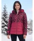 Damenjacke KIXMI VERONICA BURGUND