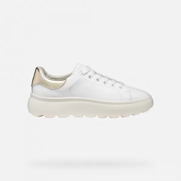  Damen-Sneaker GEOX SPHERICA EC4.1 G009314 WEIß 
