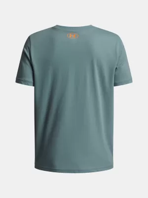 T-Shirt für Jungen UNDER ARMOUR UA OVERLAY WM SS 6005069-323 GRÜN