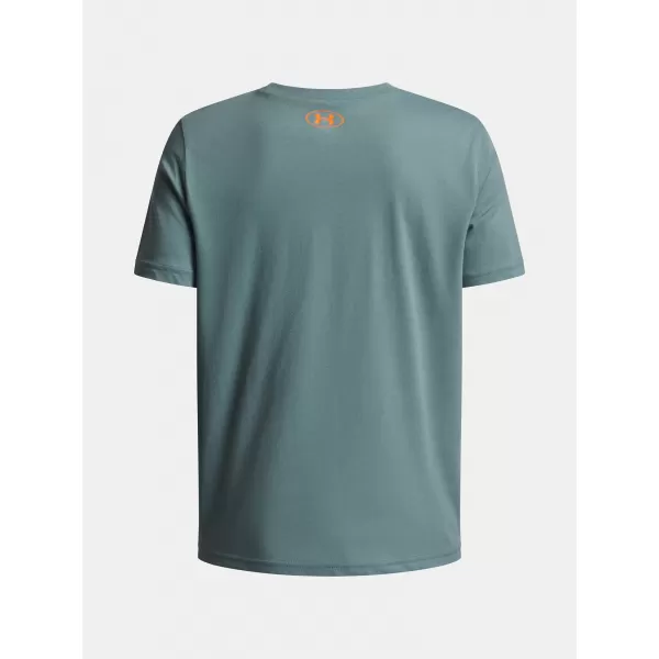  T-Shirt für Jungen UNDER ARMOUR UA OVERLAY WM SS 6005069-323 GRÜN 