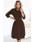 Kleid NUMOCO 286-9 SCHOKOLADE
