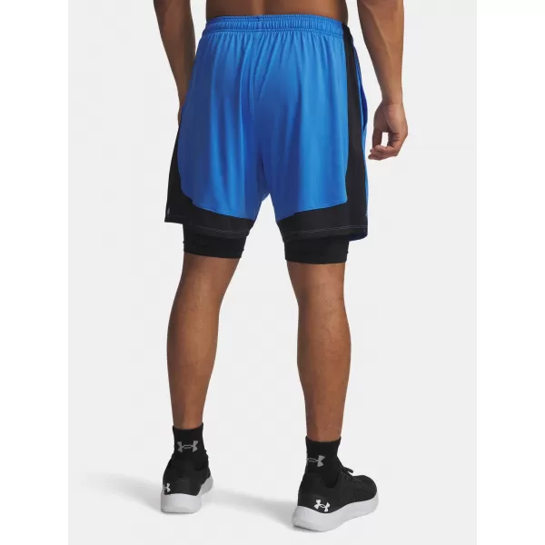  Herrenshorts UNDER ARMOUR UA TECH VENT 2IN1 SHORT BLAU 