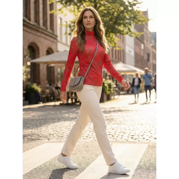  Damen-T-Shirt ALTISPORT GERDA ROT 