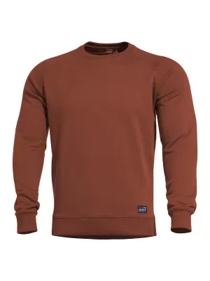Sweatshirt PENTAGON HAWK SWEATER BLANK K09019 KASTANIENBRAUNES ROT