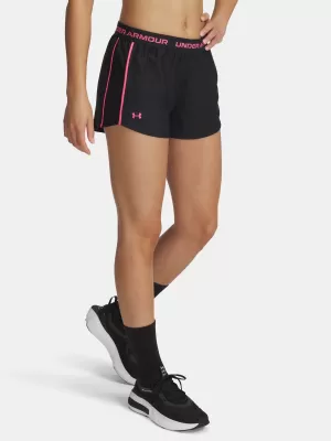 Damen-Shorts UNDER ARMOUR TECH PLAY UP SHORTS 1389882-003 SCHWARZ