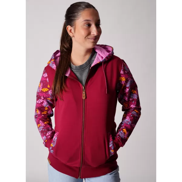  Damen-Sweatshirt ALTISPORT GALAH BURGUND 