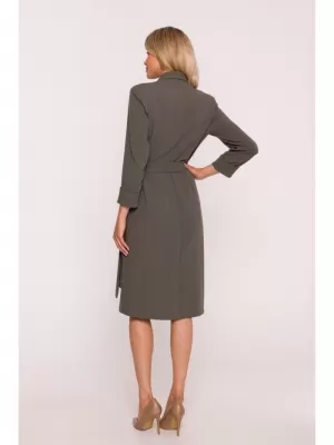 Kleid STYLOVE S415 KHAKI