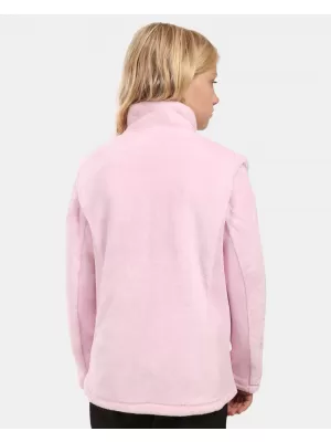 Fleece-Sweatshirt für Mädchen KILPI SKATHI-JG ZJ0208KI HELLROSA