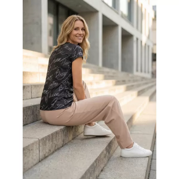  Damen Freizeitshirt Premium ALTISPORT VOJ/ALW084TR06 SCHWARZ 