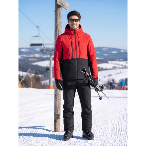  Herren-Winterjacke ALTISPORT GALLANT ROT 