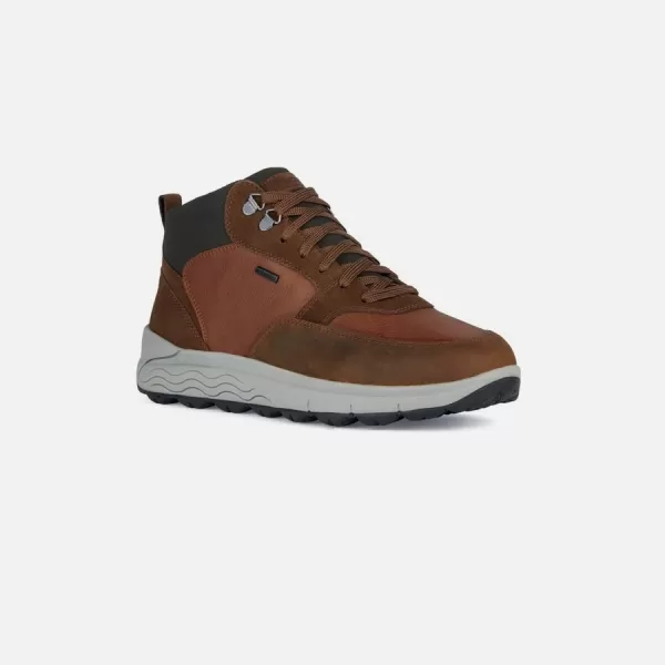  Herren-Stiefeletten GEOX SPHERICA 4X4 B ABX BRAUN 