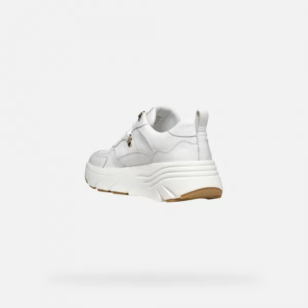  Damen-Sneaker GEOX IAMANTHA WEIß 