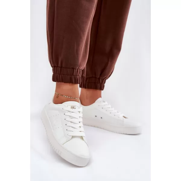  Damen-Sneaker BIG STAR NN274577 WEISS Big Star Shoes 