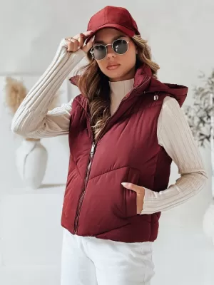 Damenjacke DSTREET TY4976 ROTWEIN