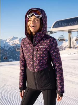 Winterjacke für Damen ALTISPORT GARDIN SCHWARZ