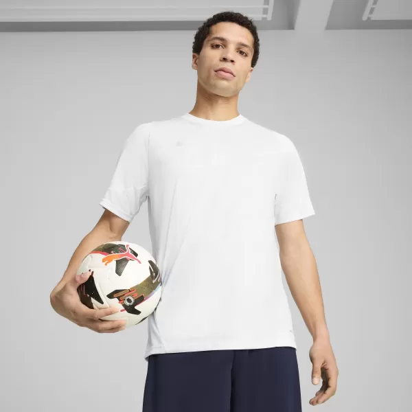  Herren -Trikot PUMA TEAMCUP TRAINING JERSEY 659167_04 PUMA WEIß/PUMA SILBER 