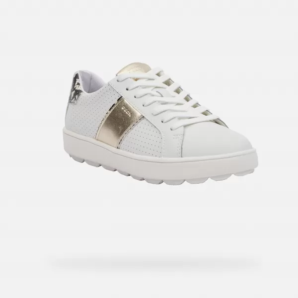  Damen-Sneaker GEOX SPHERICA ECUB-1 G000836 WEIß 