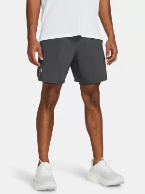 Herrenshorts UNDER ARMOUR UA LAUNCH 7'' 2-IN-1 SHORTS 1382641-025 GRAU