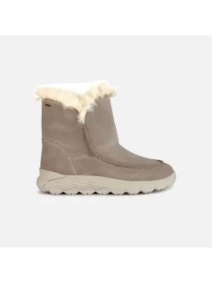 Damen-Schnürschuhe GEOX SPHERICA 4X4 B ABX BEIGE