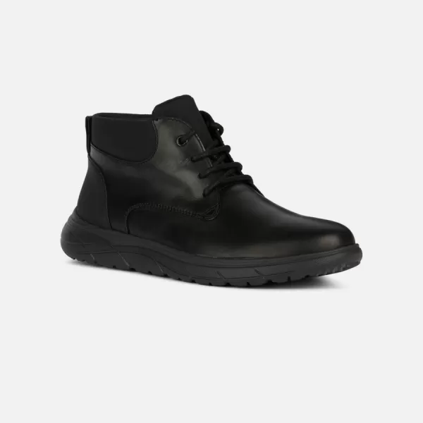  Herren-Stiefeletten GEOX PORTELLO SCHWARZ 