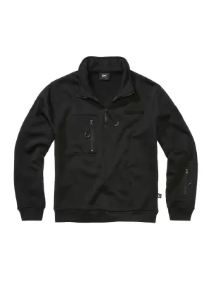 Herren -Sweatshirt BRANDIT 5034 SCHWARZ