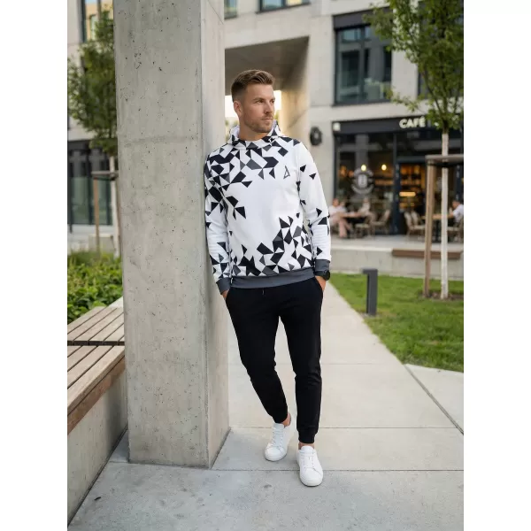  Hochwertiges Funktions-Sweatshirt für Herren ALTISPORT VOJ/ALM108MI01 WEIß 