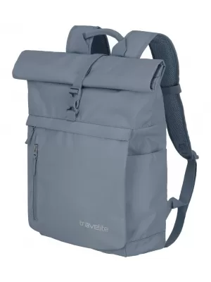 Rucksack TRAVELITE BASICS ROLL-UP BACKPACK RAUCHBLAU