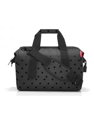 Tasche REISENTHEL ALLROUNDER M GLÄNZENDE PUNKTE SCHWARZ