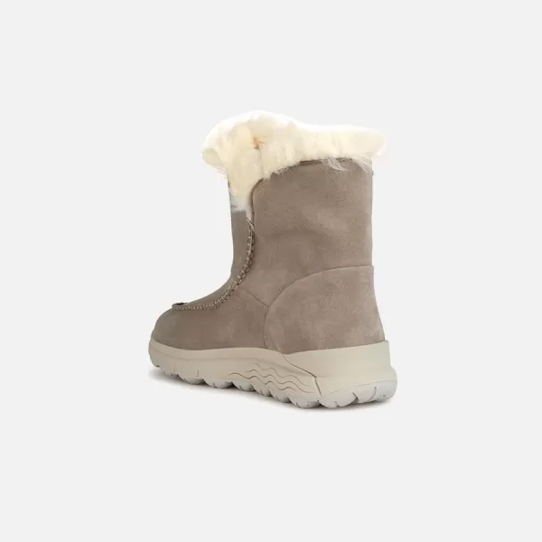  Damen-Schnürschuhe GEOX SPHERICA 4X4 B ABX BEIGE 