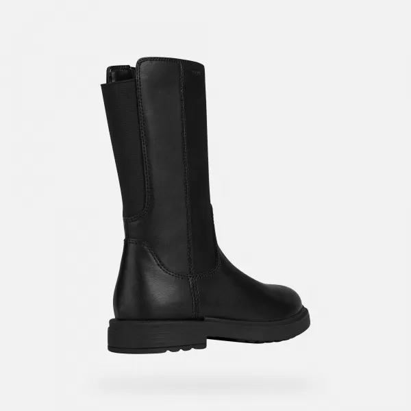  Winterstiefel für Mädchen GEOX ECLAIR J169QE000BCC9999 SCHWARZ 
