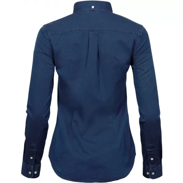  Damenhemd TEE JAYS | TJ 4003 INDIGOBLAU 