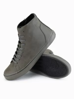Herrenschuhe OMBRE OM-FOTH-0185 DUNKLE OLIVE