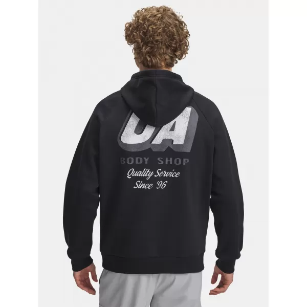  Herren-Sweatshirt UNDER ARMOUR UA RIVAL FLEECE HBR LOGO HD 6003955-001 SCHWARZ 
