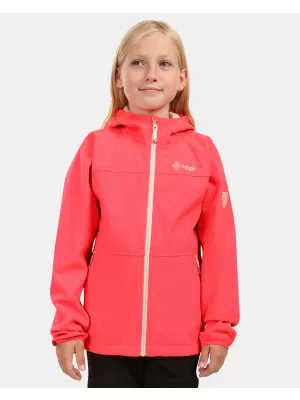 Softshelljacke für Kinder KILPI RAVIA-J ZJ0115KI ROSA