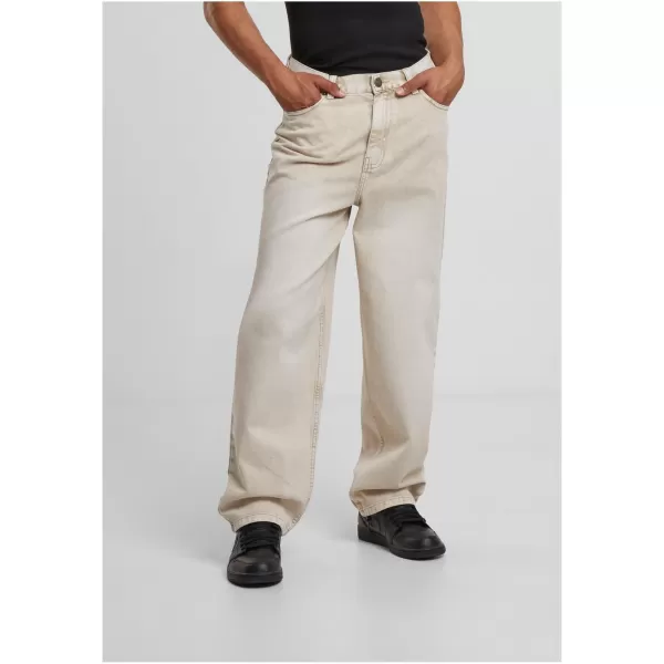 Jeans URBAN CLASSICS TB4461 WEIß SCHMUTZIG GEWASCHEN 