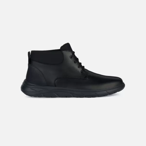  Herren-Stiefeletten GEOX PORTELLO SCHWARZ 
