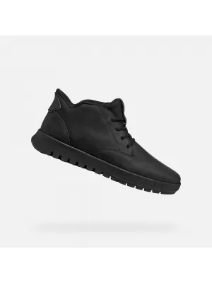 Herrenschuhe GEOX FLEXTRIDE PLUS G011461 SCHWARZ