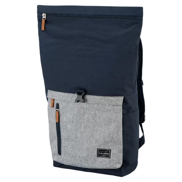  Rucksack TRAVELITE BASICS ROLL-UP BACKPACK MARINE/GRAU 