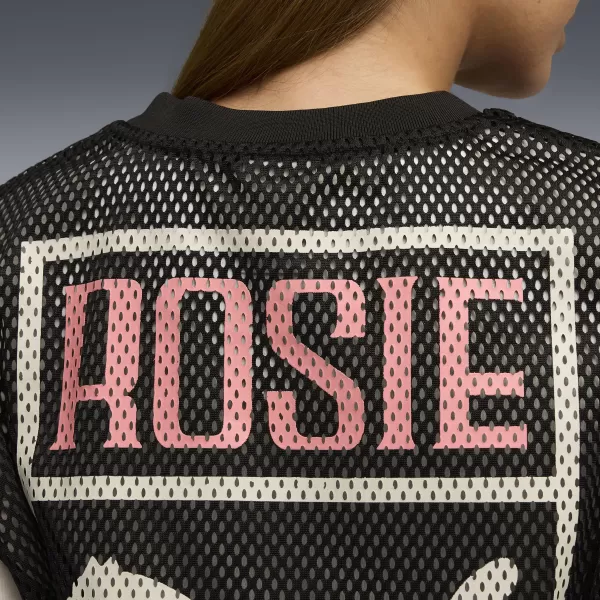  Tanktop PUMA X ROSÉ RELAXED MESH TOP 63380401 PUMA SCHWARZ 