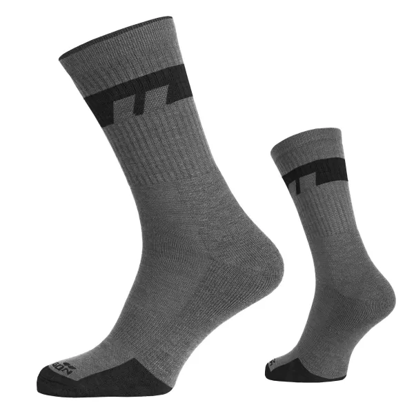  Socken PENTAGON ALPINE MERINO SOCKS MID EL14016 17 EL14016 ASCHENGRAU 