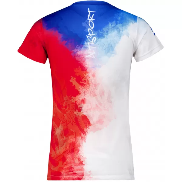  Frauen t -Shirt Premium ALTISPORT VOJ/ALW118TR01 FLAGGE/LÖWEN 