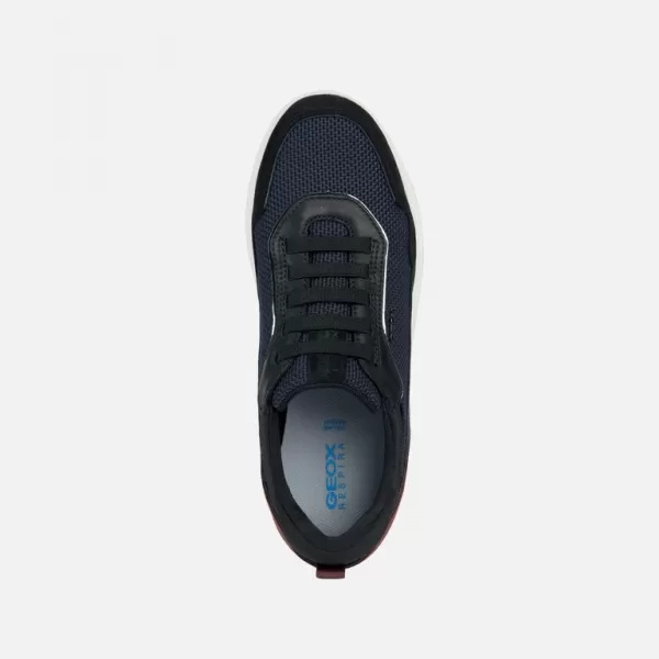  Damen-Sneaker GEOX SPHERICA G008524 SCHWARZ 