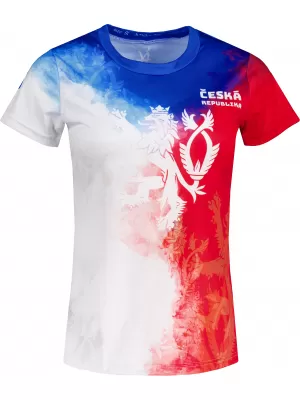 Frauen t -Shirt Premium ALTISPORT VOJ/ALW118TR01 FLAGGE/LÖWEN