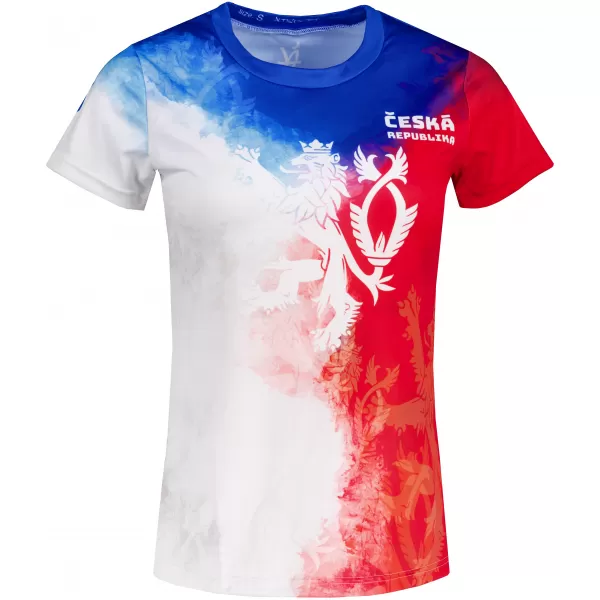 Frauen t -Shirt Premium ALTISPORT VOJ/ALW118TR01 FLAGGE/LÖWEN 