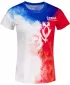 Frauen t -Shirt Premium ALTISPORT VOJ/ALW118TR01 FLAGGE/LÖWEN